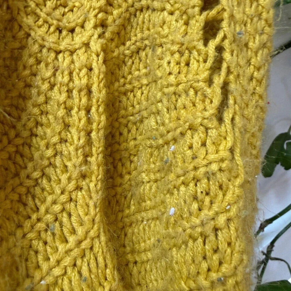 Elodie Mustard Knit Women's Sweater